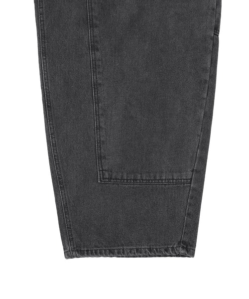 Figments（フィグメンツ）の「デニムバギーパンツ（デニムパンツ・レディース・ブラック/ブルー・MEDIUM/LARGE）」の19枚目の写真