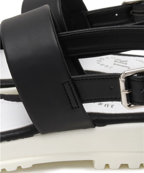 OUTLET（アウトレット）の「【WHO'S WHO gallery】ストラップサンダル（サンダル・レディース・ブラック・SMALL/MEDIUM）」の8枚目の写真