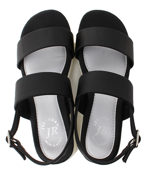 OUTLET（アウトレット）の「【WHO'S WHO gallery】ストラップサンダル（サンダル・レディース・ブラック・SMALL/MEDIUM）」の9枚目の写真