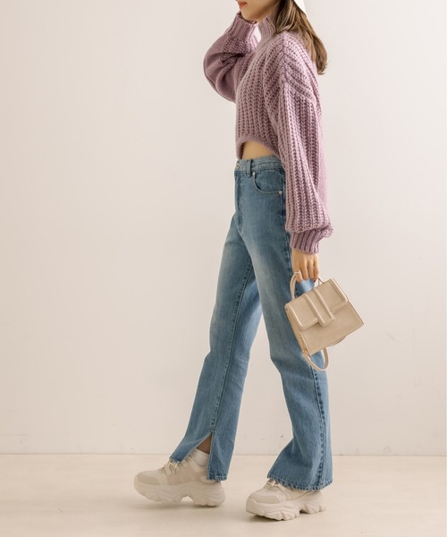 OLIVE des OLIVE(オリーブデオリーブ)の「ホワイト厚底スニーカー(スニーカー・レディース・ホワイト/オフホワイト・SMALL/MEDIUM/LARGE/X-LARGE)」の15枚目の写真