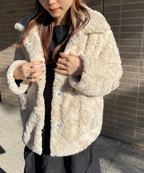 Mela（メラ）の「FUR COAT（その他アウター）」 - WEAR