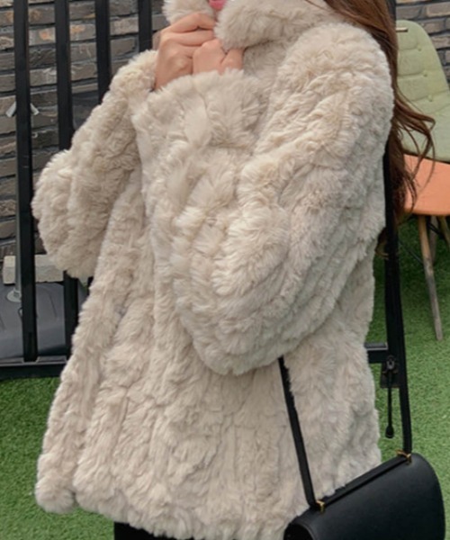 Mela（メラ）の「FUR COAT（その他アウター）」 - WEAR