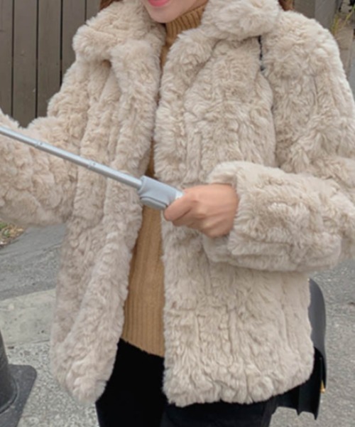 Mela（メラ）の「FUR COAT（その他アウター）」 - WEAR