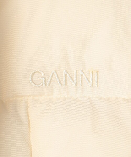 Firsthand（ファーストハンド）の「GANNI/ガニー Shiny Puff Oversized Vest / ダウンベスト（ダウンベスト・レディース・ブラック/ホワイト・SMALL）」の11枚目の写真