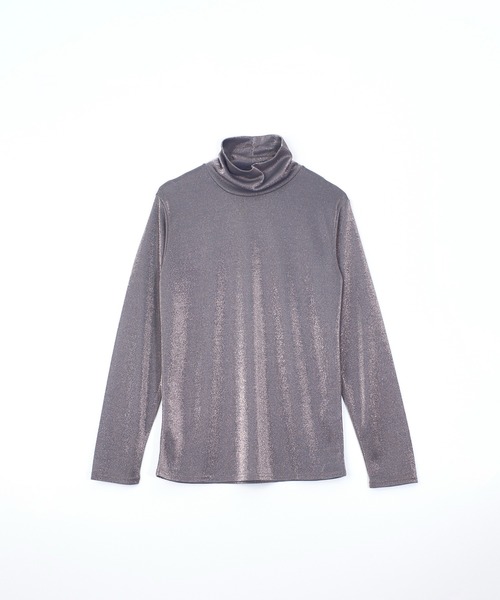 RANDEBOO（ランデブー）の「Detail turtleneck（Tシャツ/カットソー・レディース・ベージュ/ブルー/ブラック・FREE）」の5枚目の写真