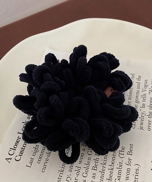 aimoha（アイモハ）の「モフモフゴム（ヘアゴム・レディース・ブラック/ブラウン/チョコ・FREE）」の8枚目の写真