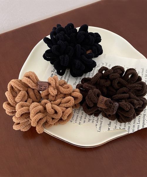 aimoha（アイモハ）の「モフモフゴム（ヘアゴム・レディース・ブラック/ブラウン/チョコ・FREE）」の11枚目の写真