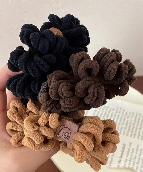 aimoha（アイモハ）の「モフモフゴム（ヘアゴム・レディース・ブラック/ブラウン/チョコ・FREE）」の13枚目の写真