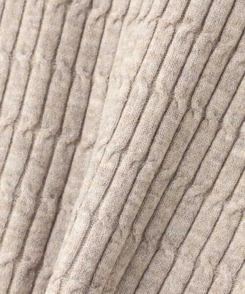 N.（N. Natural Beauty Basic）（エヌエヌナチュラルビューティーベーシック）の「◆ラップアウトニット（ニット/セーター・レディース・ブラック/レッド/ベージュ・MEDIUM）」の13枚目の写真