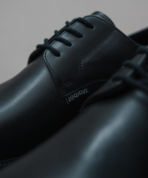 EDIFICE（エディフィス）の「【Marbot for EDIFICE/417 】別注 French サービスマンシューズ NOIR（その他シューズ・メンズ・ブラック・40/41/42/43）」の2枚目の写真