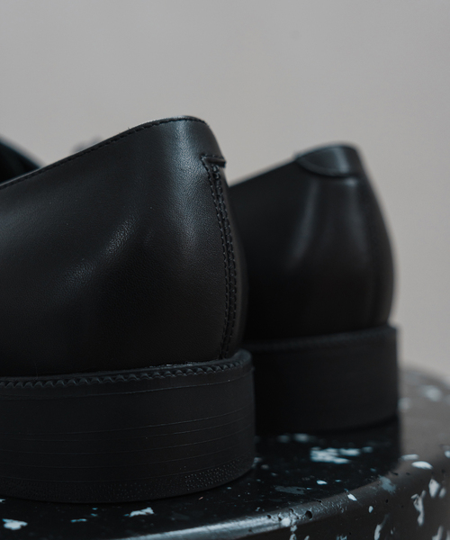 EDIFICE（エディフィス）の「【Marbot for EDIFICE/417 】別注 French サービスマンシューズ NOIR（その他シューズ・メンズ・ブラック・40/41/42/43）」の3枚目の写真