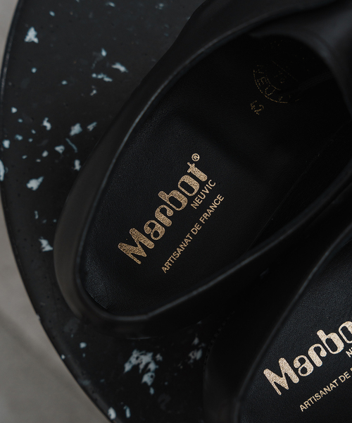 EDIFICE（エディフィス）の「【Marbot for EDIFICE/417 】別注 French サービスマンシューズ NOIR（その他シューズ・メンズ・ブラック・40/41/42/43）」の5枚目の写真