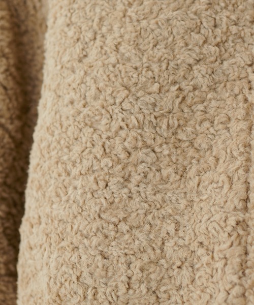 natural couture 3WAYボアコート　ベージュ 金釦3WAYボアコート | natural couture(ナチュラルクチュール