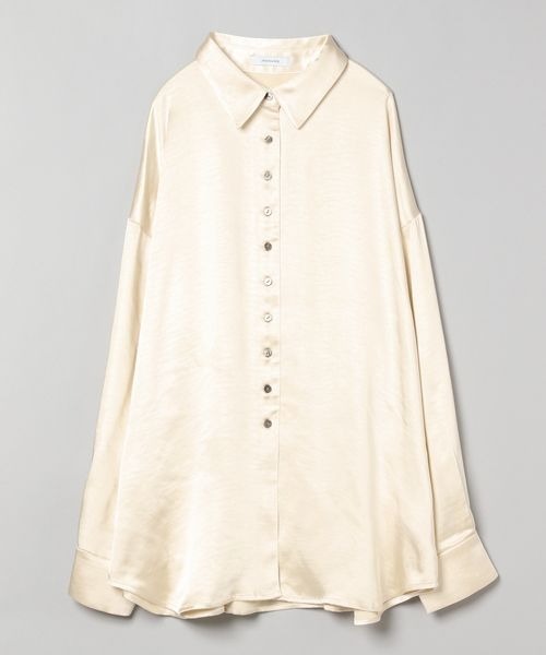 gms'k商品です JEANASIS（ジーナシス）の「ディープサテンレギュラーシャツ