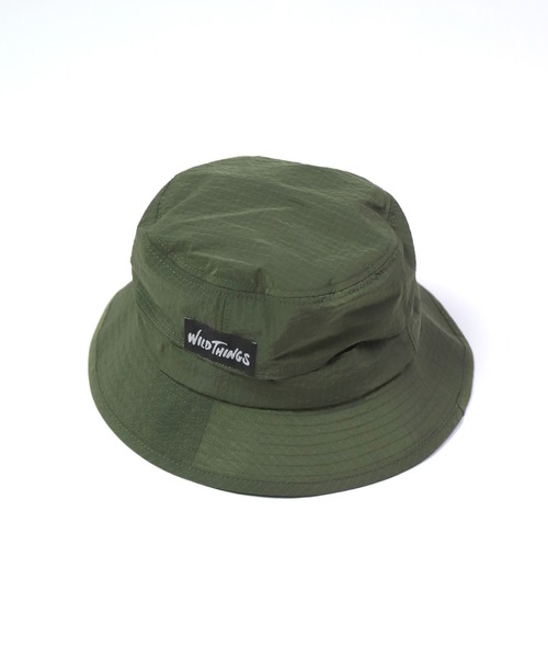 WILD THINGS（ワイルドシングス）の「[WILD THINGS] Grain RIP Hat ハット（ハット・メンズ・ブラック/オリーブ・FREE）」の18枚目の写真