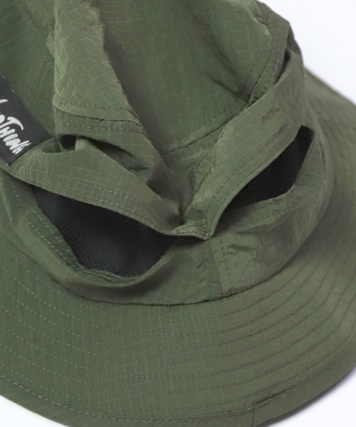 WILD THINGS（ワイルドシングス）の「[WILD THINGS] Grain RIP Hat ハット（ハット・メンズ・ブラック/オリーブ・FREE）」の22枚目の写真