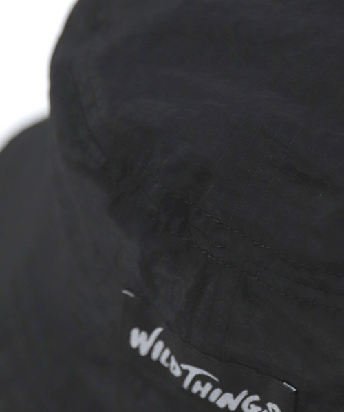 WILD THINGS（ワイルドシングス）の「[WILD THINGS] Grain RIP Hat ハット（ハット・メンズ・ブラック/オリーブ・FREE）」の8枚目の写真