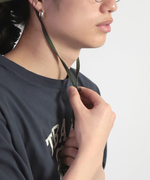 WILD THINGS（ワイルドシングス）の「[WILD THINGS] Grain RIP Hat ハット（ハット・メンズ・ブラック/オリーブ・FREE）」の16枚目の写真