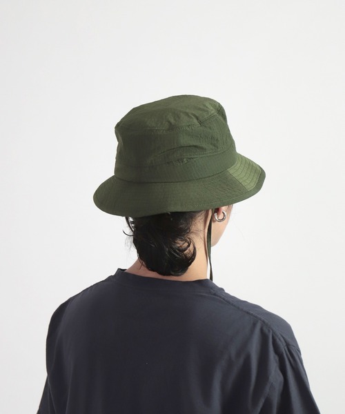 WILD THINGS（ワイルドシングス）の「[WILD THINGS] Grain RIP Hat ハット（ハット・メンズ・ブラック/オリーブ・FREE）」の11枚目の写真