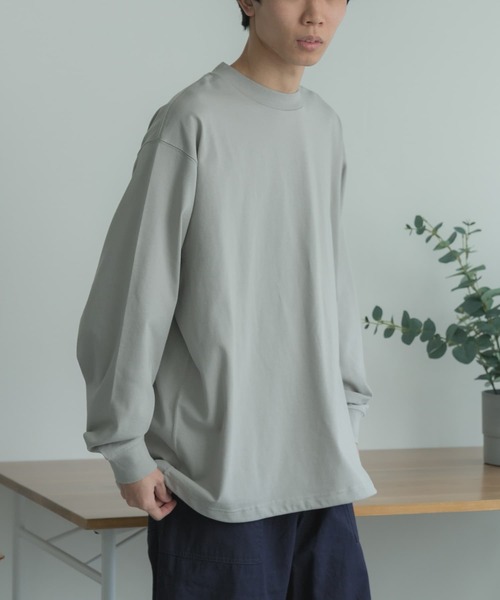 FORK&SPOON(フォークアンドスプーン)の「FORK&SPOON スピンドルロングスリーブTシャツ(Tシャツ/カットソー・メンズ・ライトグレー/グリーン/オフホワイト・5/4)」の20枚目の写真