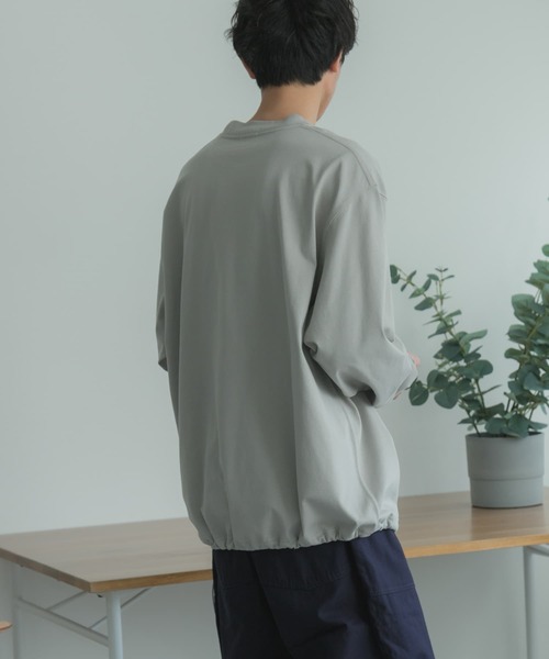 FORK&SPOON(フォークアンドスプーン)の「FORK&SPOON スピンドルロングスリーブTシャツ(Tシャツ/カットソー・メンズ・ライトグレー/グリーン/オフホワイト・5/4)」の22枚目の写真