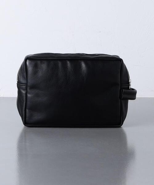 STANDARD SUPPLY（スタンダードサプライ）の「＜STANDARD SUPPLY＞ スクエア ポーチ（ハンドバッグ・メンズ・ブラック・FREE）」の3枚目の写真