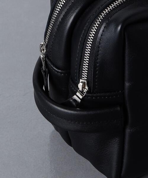 STANDARD SUPPLY（スタンダードサプライ）の「＜STANDARD SUPPLY＞ スクエア ポーチ（ハンドバッグ・メンズ・ブラック・FREE）」の5枚目の写真