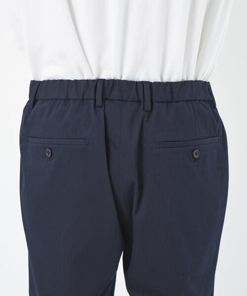 green label relaxing（グリーンレーベルリラクシング）の「ドビーストレッチ ナロー  ユーティリティ パンツ 9分丈 -ストレッチ・防シワ・接触冷感-（その他パンツ・メンズ・グレー/ネイビー/ベージュ・XS/S/M/L/XL）」の8枚目の写真