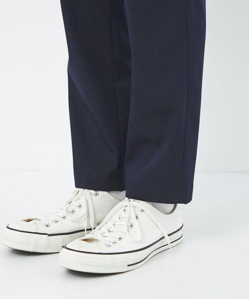 green label relaxing（グリーンレーベルリラクシング）の「ドビーストレッチ ナロー  ユーティリティ パンツ 9分丈 -ストレッチ・防シワ・接触冷感-（その他パンツ・メンズ・グレー/ネイビー/ベージュ・XS/S/M/L/XL）」の10枚目の写真