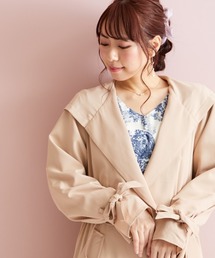 marun | ＜大きいサイズ＞ ドロストフーディコート marun(その他アウター)