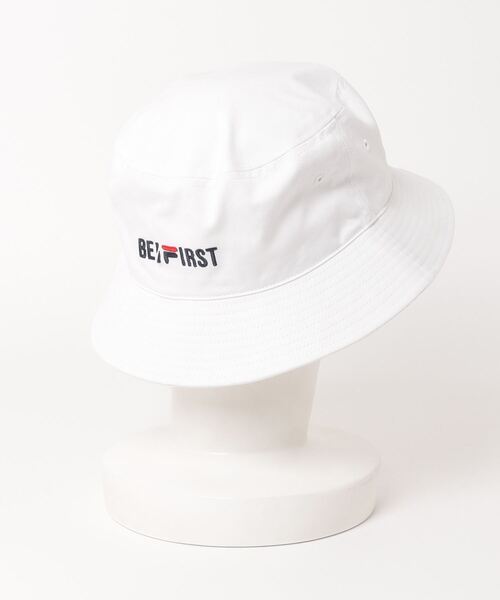 FILA（フィラ）の「【FILA×BE:FIRST】コラボレーション バケットハット 231013101（ハット・メンズ・ブラック/ホワイト・FREE）」の8枚目の写真