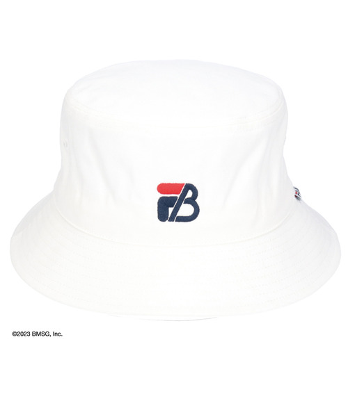 FILA（フィラ）の「【FILA×BE:FIRST】コラボレーション バケットハット 231013101（ハット・メンズ・ブラック/ホワイト・FREE）」の4枚目の写真