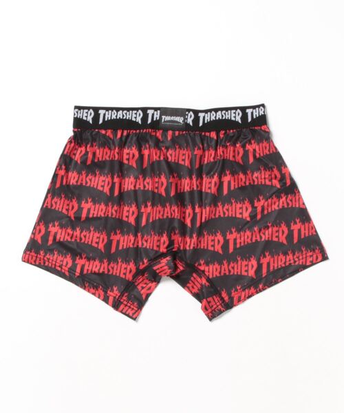THRASHER(スラッシャー)の「THRASHER スラッシャー/ BOXER TRUNKS 21-015(ボクサーパンツ・メンズ・イエロー/レッド・LARGE/MEDIUM/X-LARGE)」の3枚目の写真