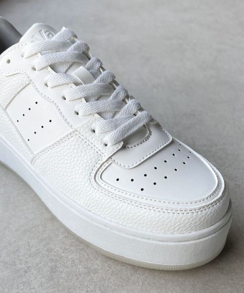 Java(ジャバ)の「《JaVaジャバ 別注》HERITAGE COAT(ヘリテイジコート)コートスタイルスニーカー(スニーカー・レディース・ホワイト/ブラック・SMALL/MEDIUM/LARGE/X-LARGE/XX-LARGE/XXX-LARGE)」の19枚目の写真