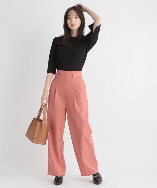 Andemiu（アンデミュウ）の「マリンパンツ187580（その他パンツ・レディース・ネイビー/グレー/ピンク・SMALL/MEDIUM）」の6枚目の写真