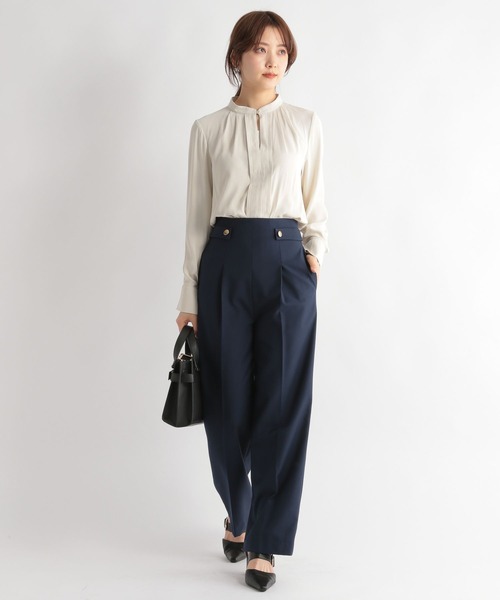 Andemiu（アンデミュウ）の「マリンパンツ187580（その他パンツ・レディース・ネイビー/グレー/ピンク・SMALL/MEDIUM）」の4枚目の写真