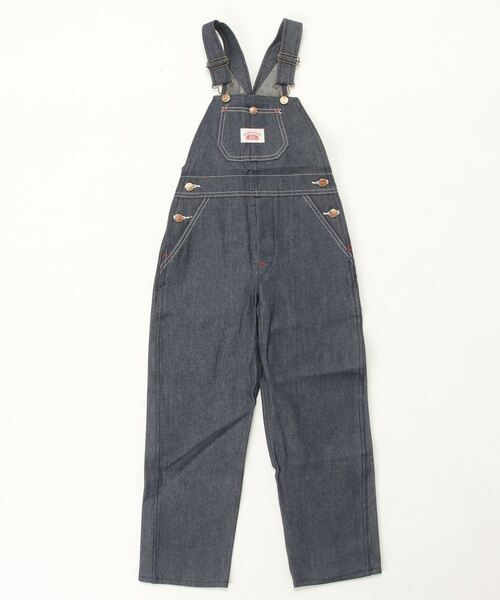ROUND HOUSE（ラウンドハウス）の「【T16】【ROUND HOUSE/ラウンドハウス】MADE IN USA YOUTH SUPERIOR BLUE DENIM BIB OVERALL RH9（サロペット/オーバーオール・キッズ・ブルー/ブルー系その他2・8/12/10/18/16）」の2枚目の写真
