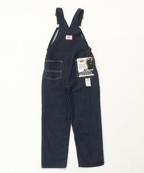 ROUND HOUSE（ラウンドハウス）の「【T16】【ROUND HOUSE/ラウンドハウス】MADE IN USA YOUTH SUPERIOR BLUE DENIM BIB OVERALL RH9（サロペット/オーバーオール・キッズ・ブルー/ブルー系その他2・8/12/10/18/16）」の3枚目の写真