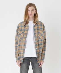 Levi's | Levi's/リーバイス リラックスフィット チェックウエスタンシャツ ブラウン LARK(シャツ/ブラウス)