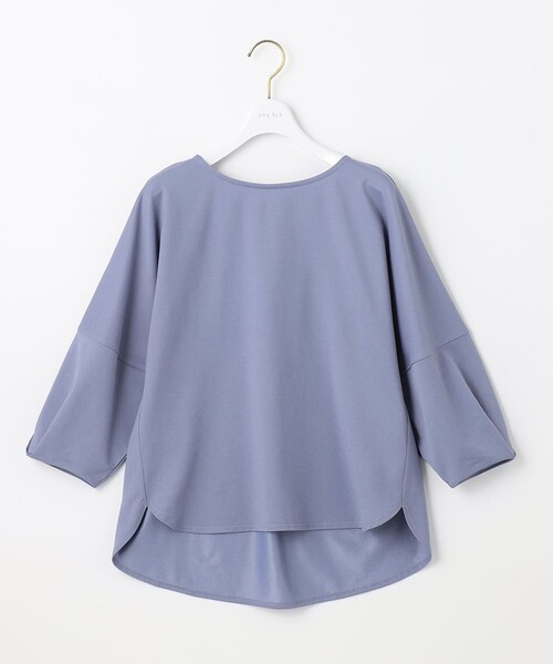 ANY SIS(エニィスィス)の「【接触冷感・UVカット】サカリバドルマンスリーブ プルオーバー(Tシャツ/カットソー・レディース・スカイブルー系/ピンク系/ホワイト系/ネイビー系・2)」の9枚目の写真