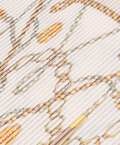 Honeys（ハニーズ）の「プリーツスカーフ（バンダナ/スカーフ・レディース・ネイビー系/ダークブルー/ブラック系その他/ベージュ・FREE）」の18枚目の写真