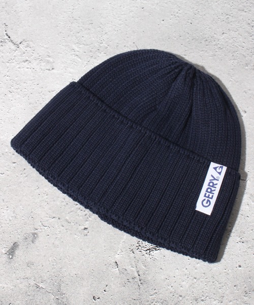 GERRY（ジェリー）の「【GERRY/ジェリー】コットンリブワッチ（ニットキャップ/ビーニー・メンズ・ブラック/カーキ/ネイビー・FREE）」の3枚目の写真