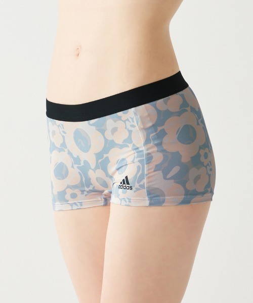 adidas(アディダス)の「adidas/アディダス サイドロゴ ハーフショーツ 吸汗速乾(ショーツ・レディース・ブラック/ダークグリーン/クリーム/ブラック系その他/ブルー系その他・MEDIUM/LARGE)」の18枚目の写真