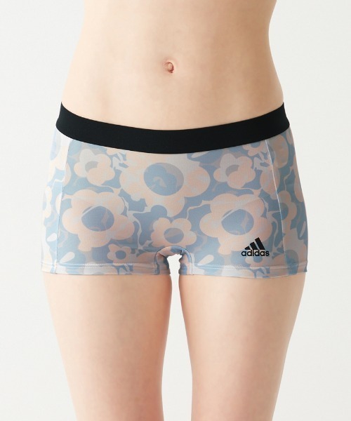 adidas(アディダス)の「adidas/アディダス サイドロゴ ハーフショーツ 吸汗速乾(ショーツ・レディース・ブラック/ダークグリーン/クリーム/ブラック系その他/ブルー系その他・MEDIUM/LARGE)」の17枚目の写真