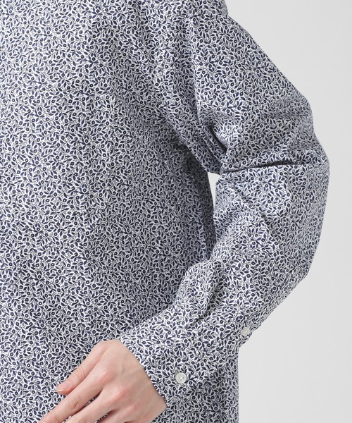 NANO universe（ナノユニバース）の「LB.04/フラワープリントシャツ 長袖（シャツ/ブラウス・メンズ・ダークオレンジ/ネイビー/グレー・S/L/M）」の16枚目の写真