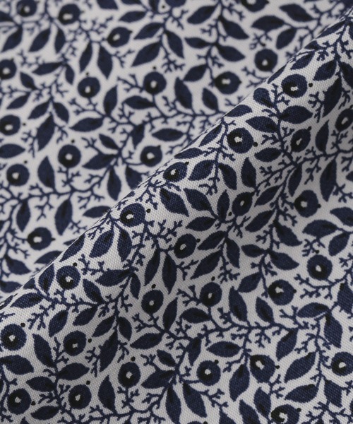 NANO universe（ナノユニバース）の「LB.04/フラワープリントシャツ 長袖（シャツ/ブラウス・メンズ・ダークオレンジ/ネイビー/グレー・S/L/M）」の17枚目の写真