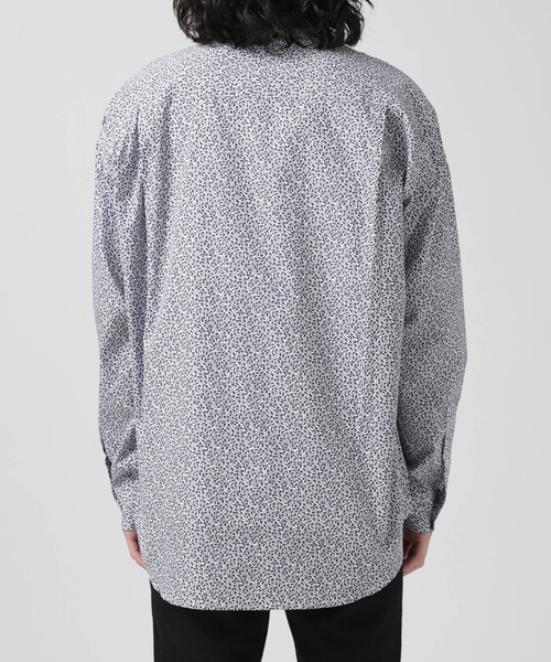 NANO universe（ナノユニバース）の「LB.04/フラワープリントシャツ 長袖（シャツ/ブラウス・メンズ・ダークオレンジ/ネイビー/グレー・S/L/M）」の22枚目の写真