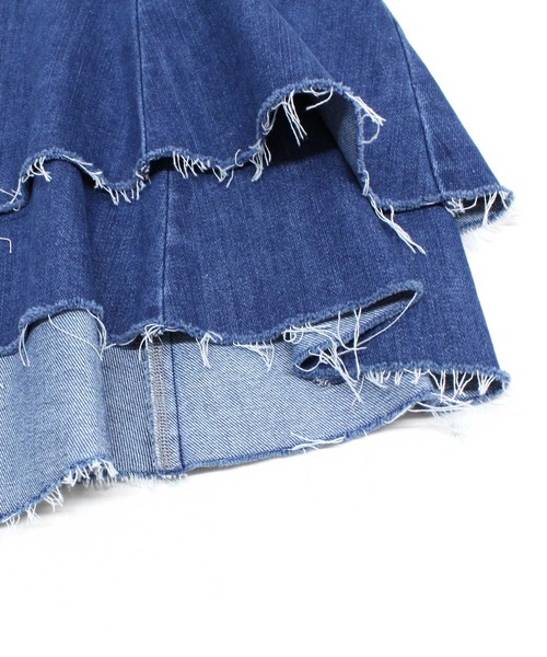 RNA（アールエヌエー）の「B2766 カットオフフレアキャミ（その他トップス・レディース・ライトインディゴブルー/ブラック・MEDIUM）」の18枚目の写真