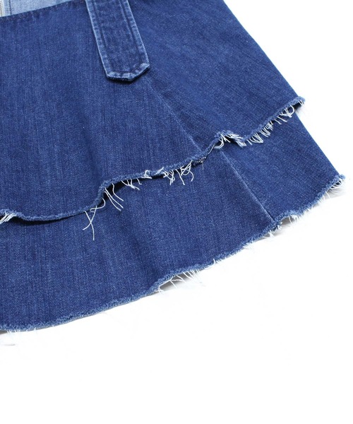 RNA（アールエヌエー）の「B2766 カットオフフレアキャミ（その他トップス・レディース・ライトインディゴブルー/ブラック・MEDIUM）」の12枚目の写真