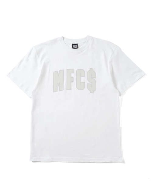 MFC STORE(エムエフシーストア)の「MFC STORE MFC$ Arch Logo T-SHIRT(Tシャツ/カットソー・メンズ・ブラック/ホワイト/ゴールド/イエロー/グリーン/アッシュ・S/M/L/XL/XXL)」の3枚目の写真